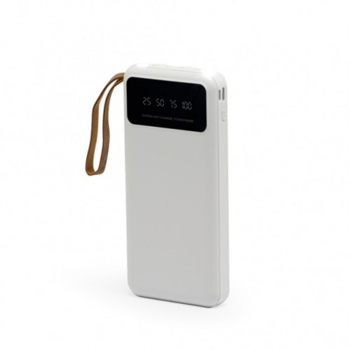 Power Bank 10.000mAh com Lanterna e Multissaídas  Personalizado- 08014